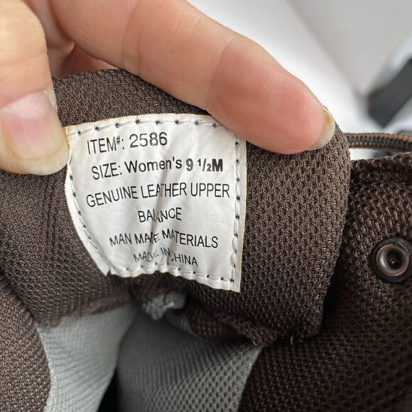 Golden Retriever Brown Women’s Nubuck Leather Comp Toe Boots NIB Size 9 1/2 - Picture 8 of 11